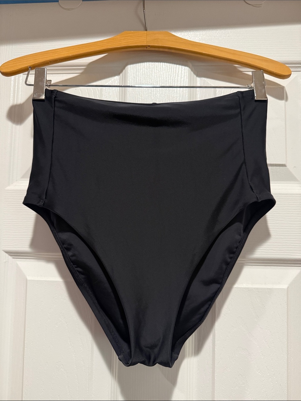 Kona Sol Black High-Waist Bikini Bottom
